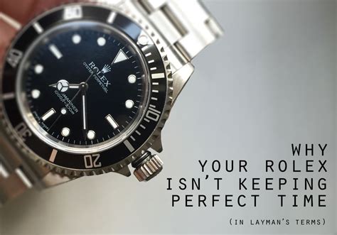 rolex loosing 1 minute per month|rolex won't keep perfect time.